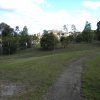 The flat-topped building marks the site of the Rooty Hill Homestead